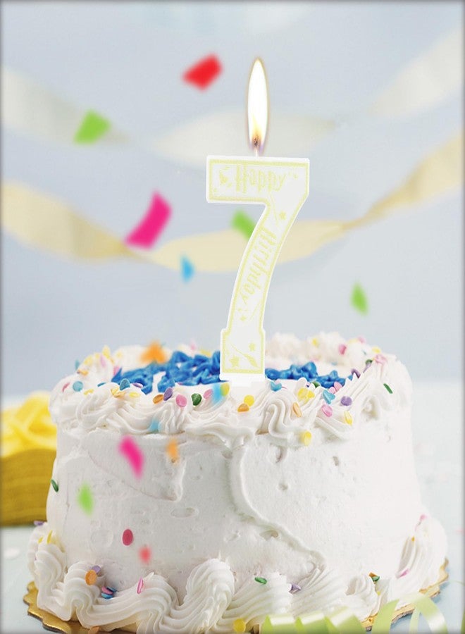 Hongplus Magical Wizard Party Birthday Candles Number 1 Candle Cake Topper Wizard School Themed Happy 1st Birthday Cake Decorations for Boys Girls Kids Party Favors Supplies Decorations - Image 3